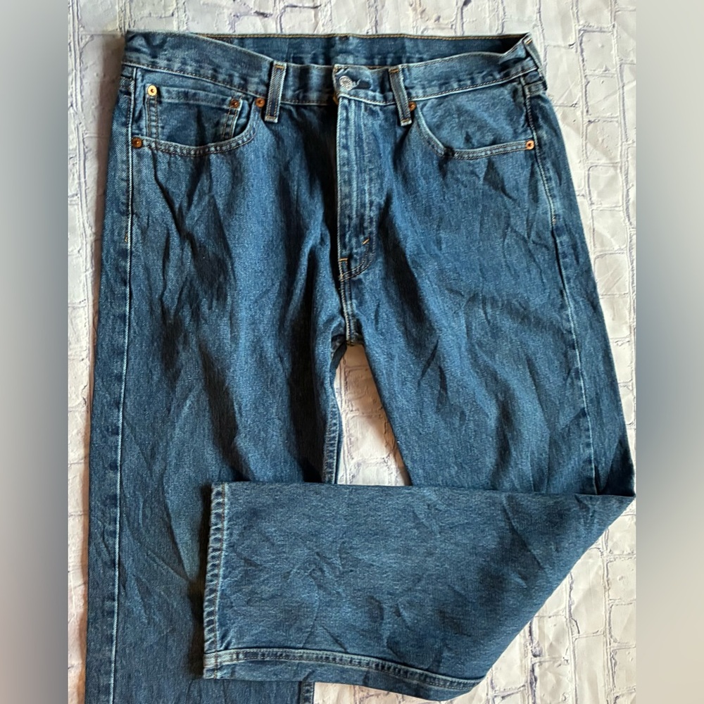 LEVIS 36x30 505 blue jeans